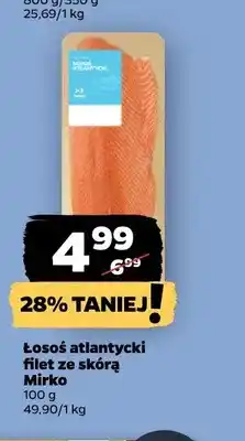 Netto Łosoś atlantycki filet ze skórą Mirko oferta
