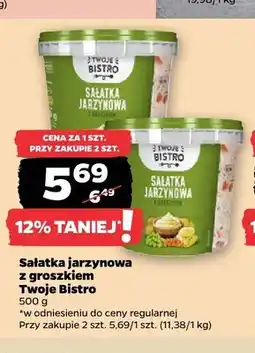 Netto Sałatka jarzynowa z groszkiem Twoje Bistro oferta