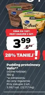 Netto Pudding proteinowy Valio oferta