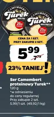 Netto Ser Camembert proteinowy Turek oferta