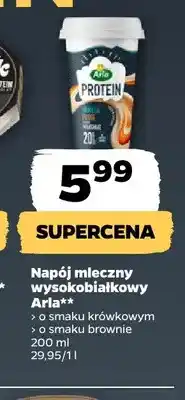 Netto Napój mleczny wysokobiałkowy Arla o smaku krówkowym oferta