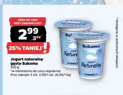 Netto Jogurt naturalny gęsty Bakoma oferta