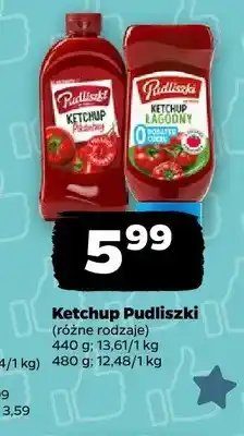 Netto Ketchup Pudliszki łagodny oferta