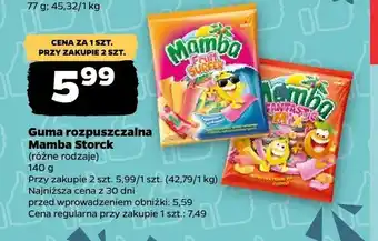 Netto Guma rozpuszczalna Mamba Storck oferta