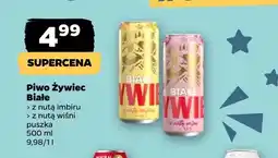 Netto Piwo Żywiec Białe z nutą wiśni oferta