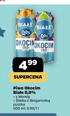 Netto Piwo bezalkoholowe Okocim Białe 0,0% z Morelą oferta