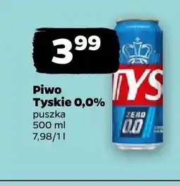Netto Piwo bezalkoholowe Tyskie 0,0% oferta
