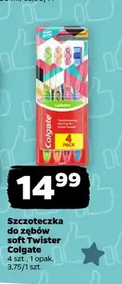 Netto Szczoteczka do zębów soft Twister Colgate 4-pak oferta