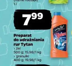 Netto Preparat do udrażniania rur Tytan żel oferta