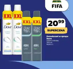 Netto Dezodorant w sprayu Dove classic fresh XXL oferta