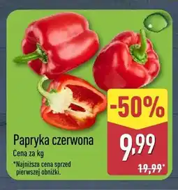 ALDI Papryka czerwona oferta