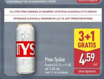 ALDI Piwo Tyskie Gronie oferta