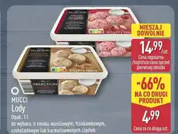 ALDI Lody MUCCI o smaku waniliowym oferta