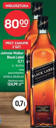 Żabka Johnnie Walker Black Label oferta