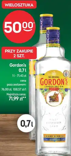 Żabka Gordon's London Dry Gin oferta
