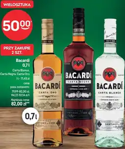 Żabka Bacardi Carta Oro, Carta Negra, Carta Blanca oferta