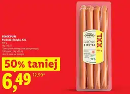 Lidl PIKOK PURE Parówki z indyka, XXL oferta