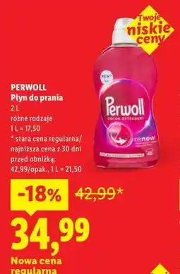 Lidl PERWOLL Płyn do prania oferta