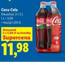 Lidl Coca-Cola Dwusztuk oferta