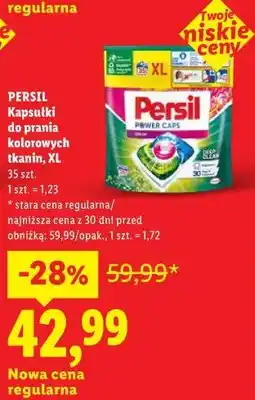 Lidl PERSIL Kapsułki do prania kolorowych tkanin, XL oferta