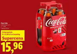 Lidl Coca-Cola Czterosztuk oferta