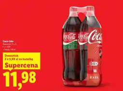 Lidl Coca-Cola Dwusztuk oferta
