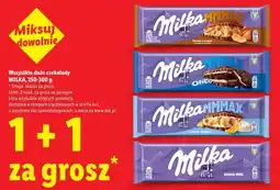 Lidl Wszystkie duże czekolady Milka oferta