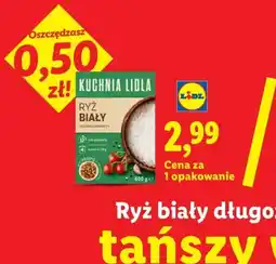 Lidl Kuchnia Lidl Ryż biały długoziarnisty oferta