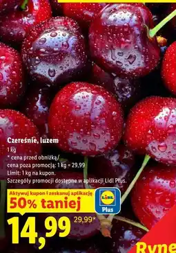 Lidl Czereśnie, luzem oferta