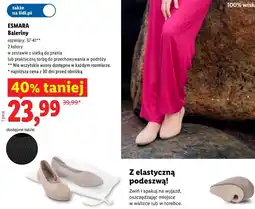 Lidl ESMARA Baleriny oferta