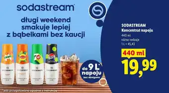 Lidl SODASTREAM Koncentrat napoju oferta