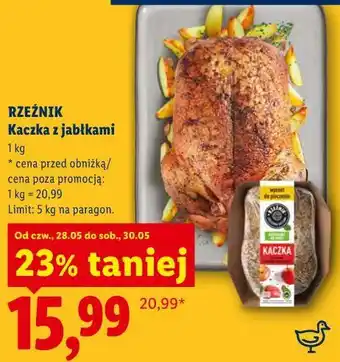 Lidl Rzeźnik Kaczka z jabłkami oferta