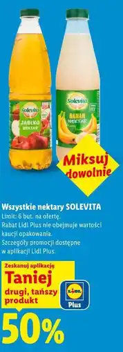 Lidl Wszystkie nektary SOLEVITA oferta