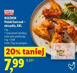 Lidl RZEŹNIK Polski kurczak - skrzydła, XXL oferta
