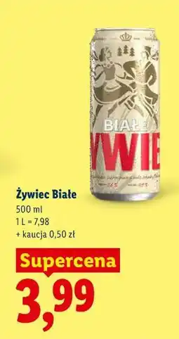 Lidl Żywiec Białe oferta