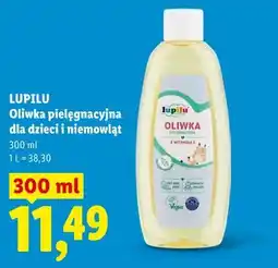 Lidl LUPILU Oliwka pielęgnacyjna dla dzieci i niemowląt oferta