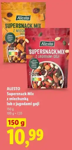 Lidl ALESTO Supersnack Mix z miechunką lub z jagodami goji oferta
