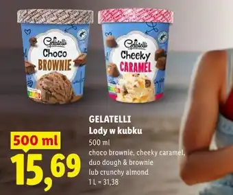 Lidl Gelatelli Lody w kubku oferta