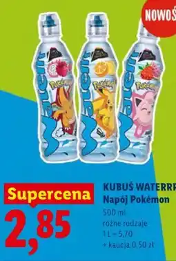 Lidl KUBUŚ WATERRR Napój Pokémon oferta
