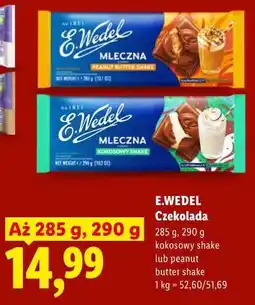 Lidl E.WEDEL Czekolada oferta