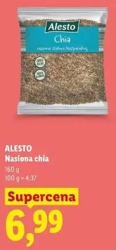 Lidl ALESTO Nasiona chia oferta