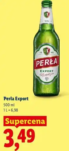 Lidl Perła Export oferta