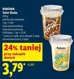 Lidl Bakoma Twist Shake oferta