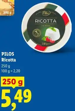 Lidl PILOS Ricotta oferta