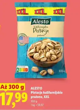 Lidl ALESTO Pistacje kalifornijskie prażone, XXL oferta