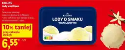 Lidl Ballino Lody waniliowe oferta