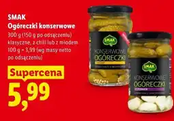 Lidl SMAK Ogóreczki konserwowe oferta