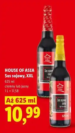 Lidl HOUSE OF ASIA Sos sojowy, XXL oferta