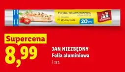 Lidl JAN NIEZBĘDNY Folia aluminiowa oferta