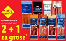 Lidl Wszystkie kabanosy PIKOK oferta